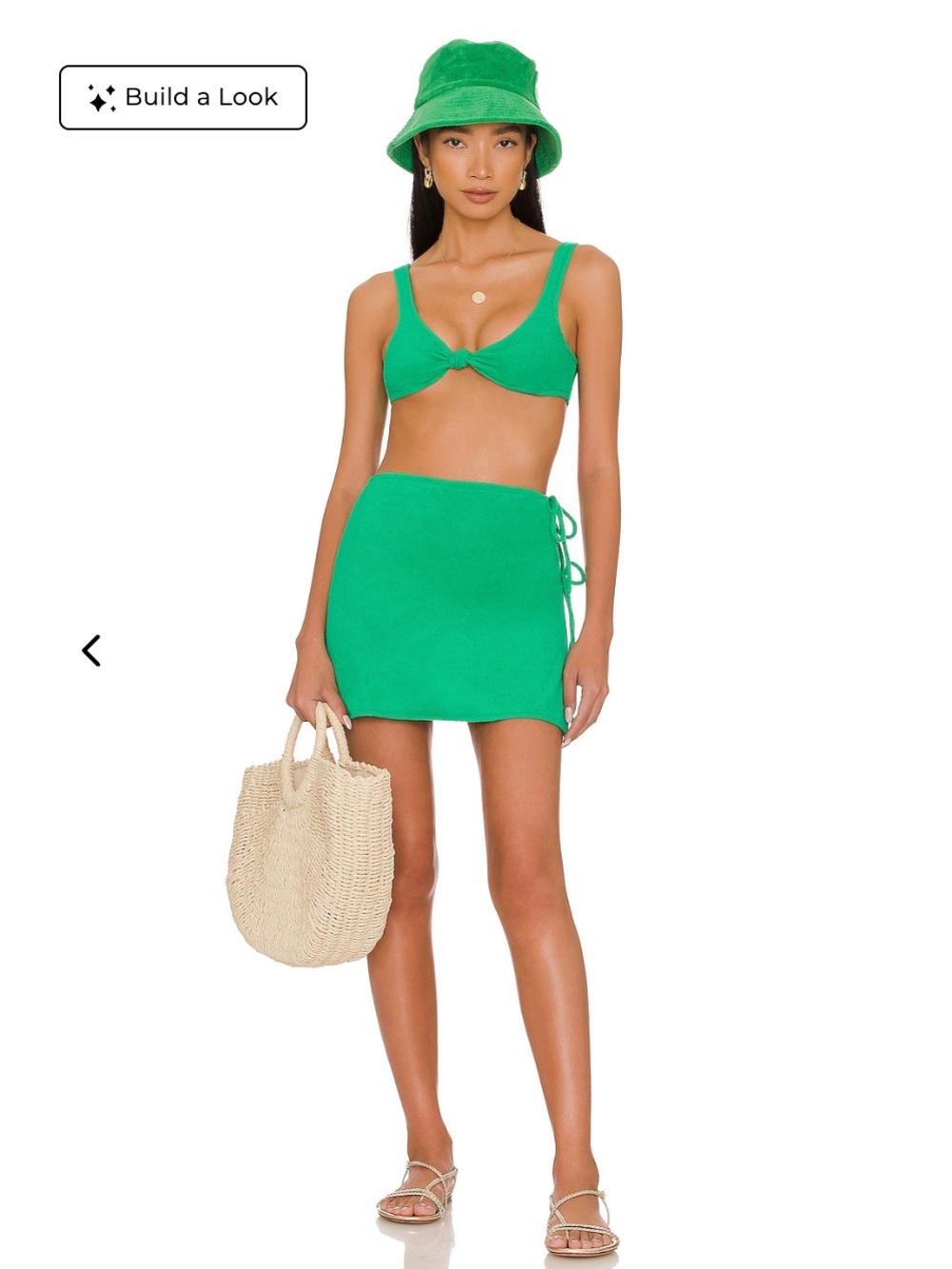 Superdown Delilah terry skirt